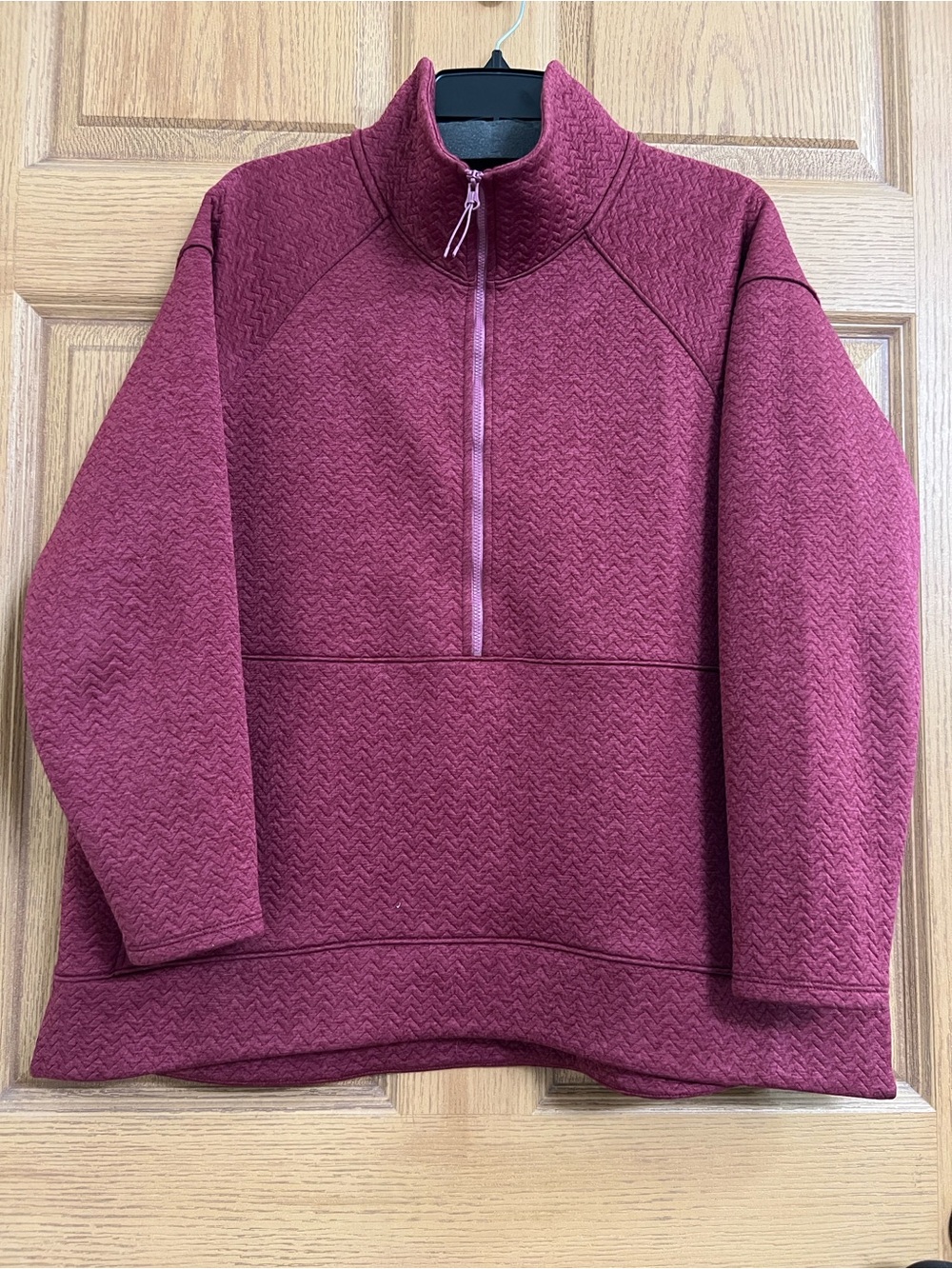 Lands End 1/2 Zip Quilted Pullover